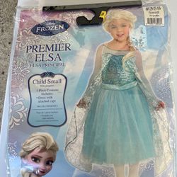 Brand New IN Bag  Disney Frozen Elsa Costume Small 