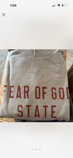 Fear of god hoodie