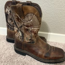 Camo Cowboy Boots 