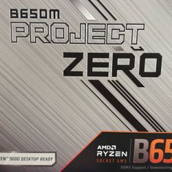 B650M PROJECT ZERO MOTHERBOARD 