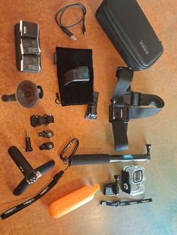 GoPro 11 Black w a ton of accessories