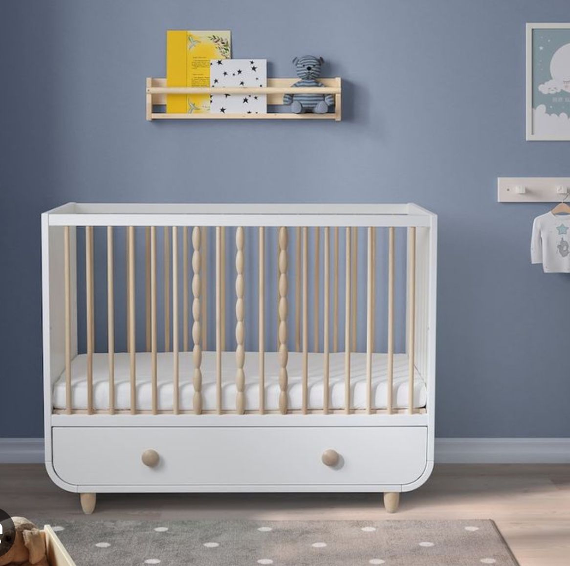  Baby Crib With Drawers