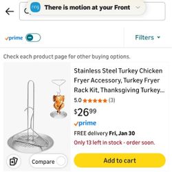 Turkey / Chicken. Frying Rack