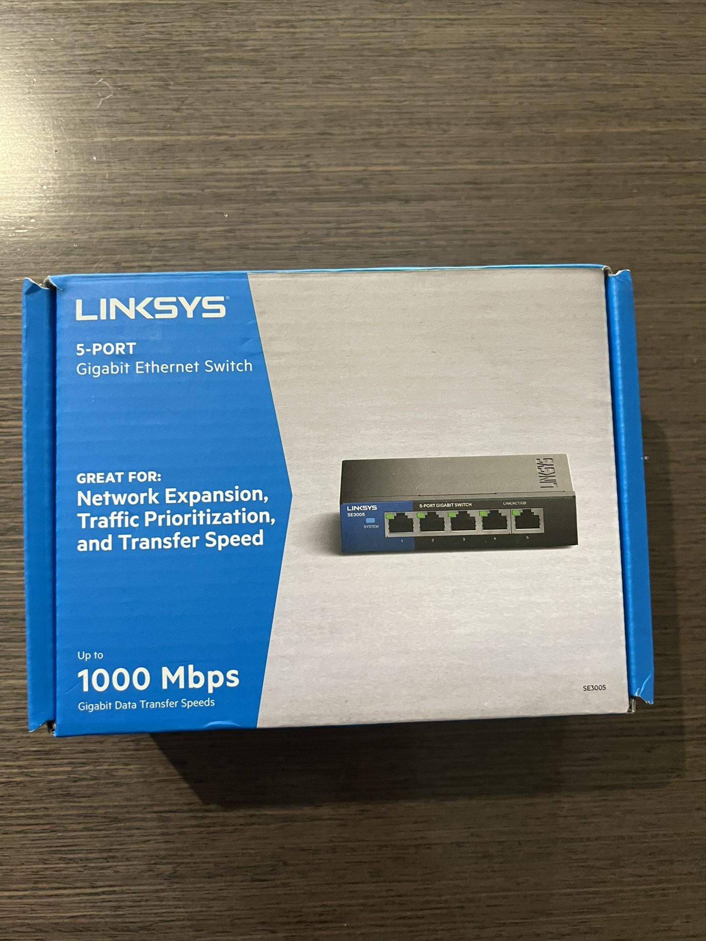 Linksys 5 Port Ethernet Switch