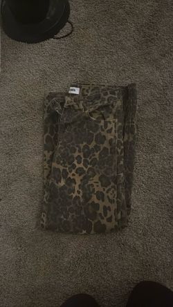 RSQ jeans cheetah