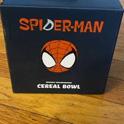 Loot Crate exclusive SPIDER-MAN plastic cereal bowl