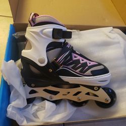 Inline Skates W/ Light Up Wheels 