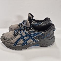 Asics Gel-Venture  Running Shoes Men's Size 10 4E Sneakers Gray~Blue T7G3N