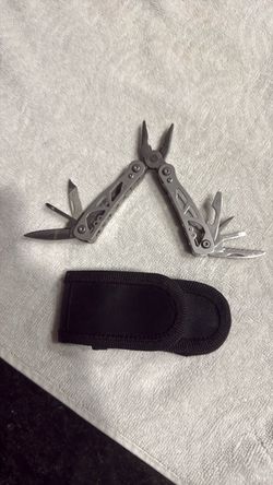 Stainless Steel Multi-Tool with Nylon Pouch