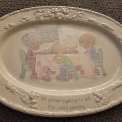 Precious Moments Serving Plate