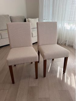 Dining chairs seto of 2 Upholstered Brand new