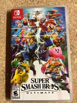 For Sale Super Smash Bros Ultimate for Switch