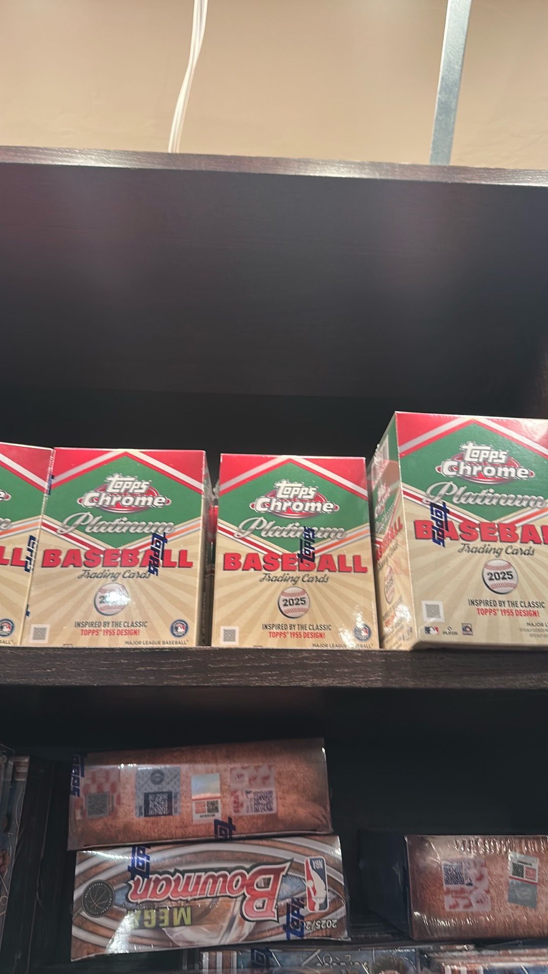 Topps Baseball Chrome Platinum 55 Blaster Value Box