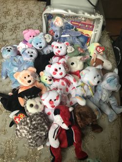 Official beanie babies retired collection