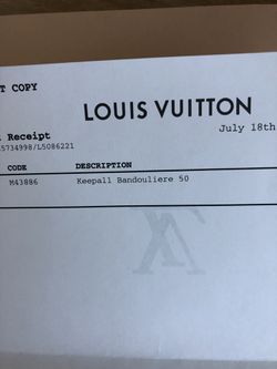M43886 Louis Vuitton 2018 Keepall Bandoulière 50-Monogram Titanium