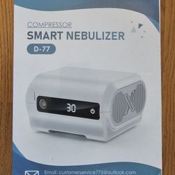 Smart Nebulizer, Digital Display Nebulizer Machine for Adults and Kids New