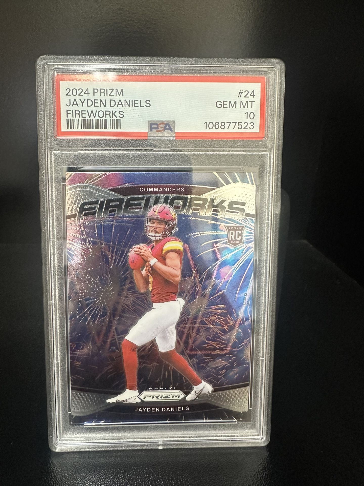 Jayden Daniels RC PSA 10