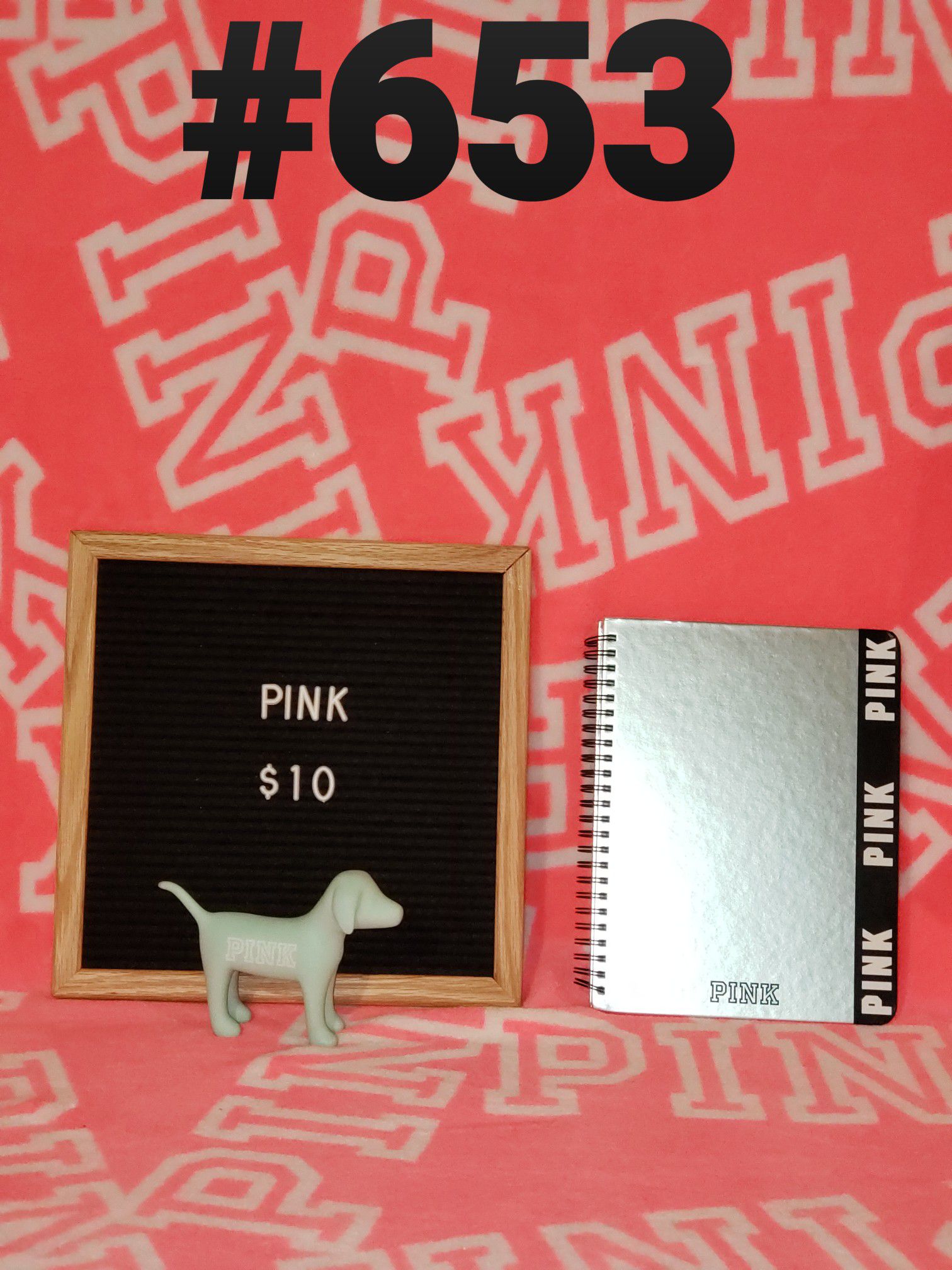 Victoria's secret PINK notebook