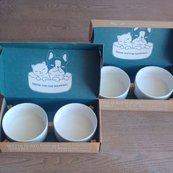 CERAMIC PET BOWLS