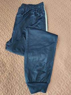 Navy Blue Two-Stripe Jogger Sweatpants