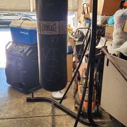 Punching Bag And Rope 