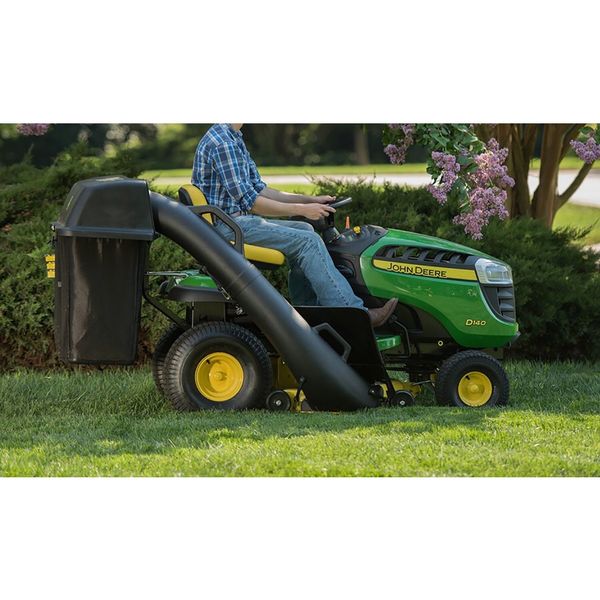 John Deere D140 48” Lawn Tractor with Grass Catcher for Sale in