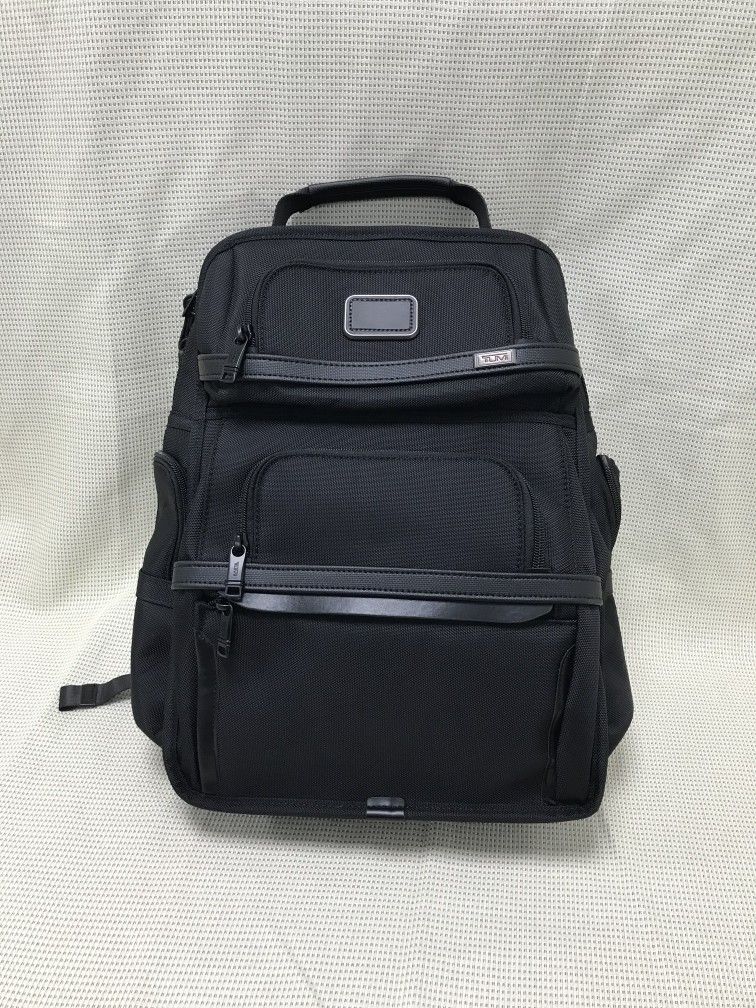 TUMI Alpha Brief Backpack in black