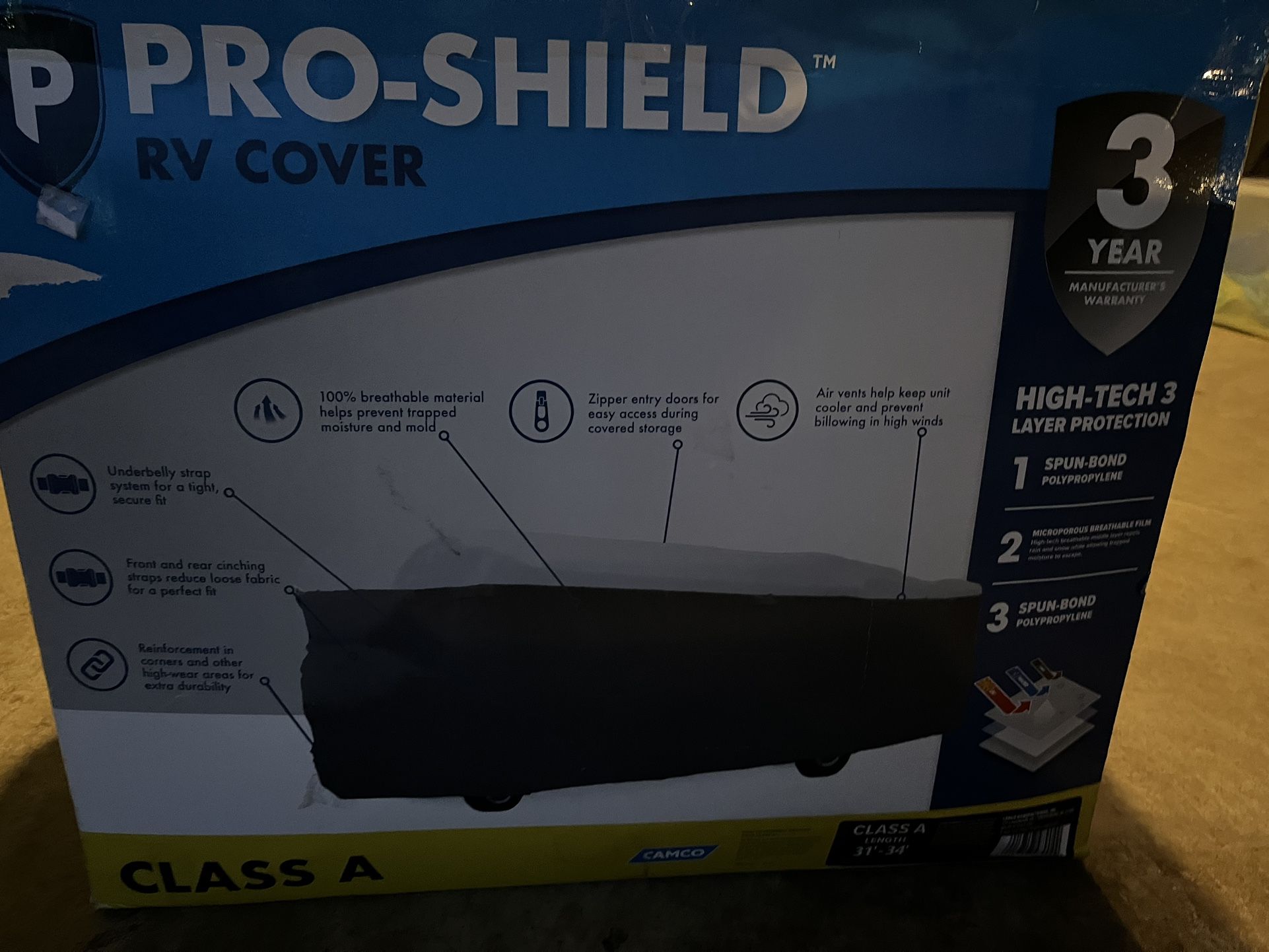 RV Cover PRO-SHIELD