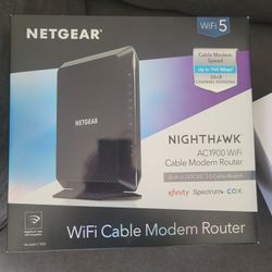 Netgear Nighthawk AC1900 WiFi Modem Router
