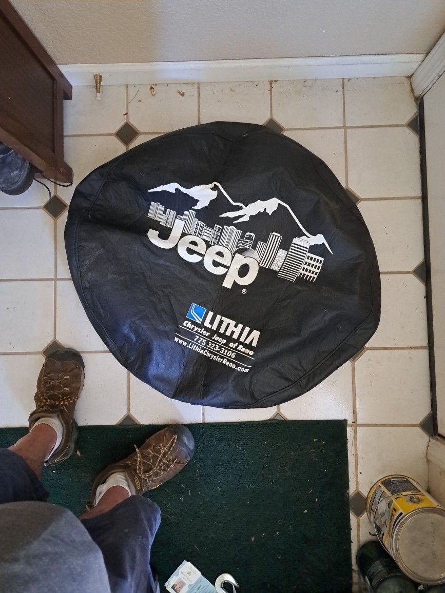 Wheel Cover Off A Jeep