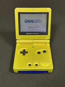 Game Boy Advance SP Zelda Reshell