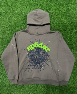Grey Spider Hoodie
