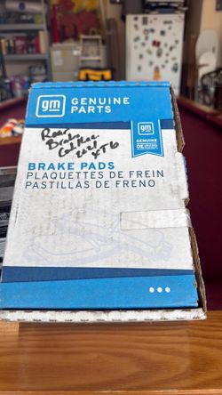 Xt6 rear brake pads new 2021