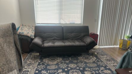 brown couch