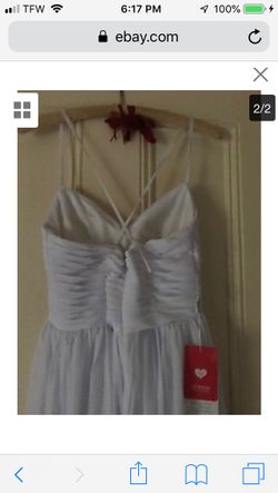 A-Line/Princess Sweetheart Floor-Length Chiffon Evening Dress With Ruffle size 2
