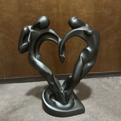 Austin Sculptures "Soulmates" Lovers Heart Figure AP4030 Artist Alexander Danel