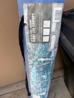 10x10 Instant Slant Leg Canopy