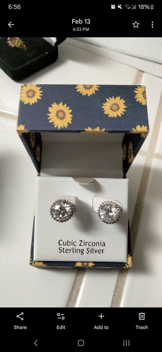 Sterling Silver Earrings 