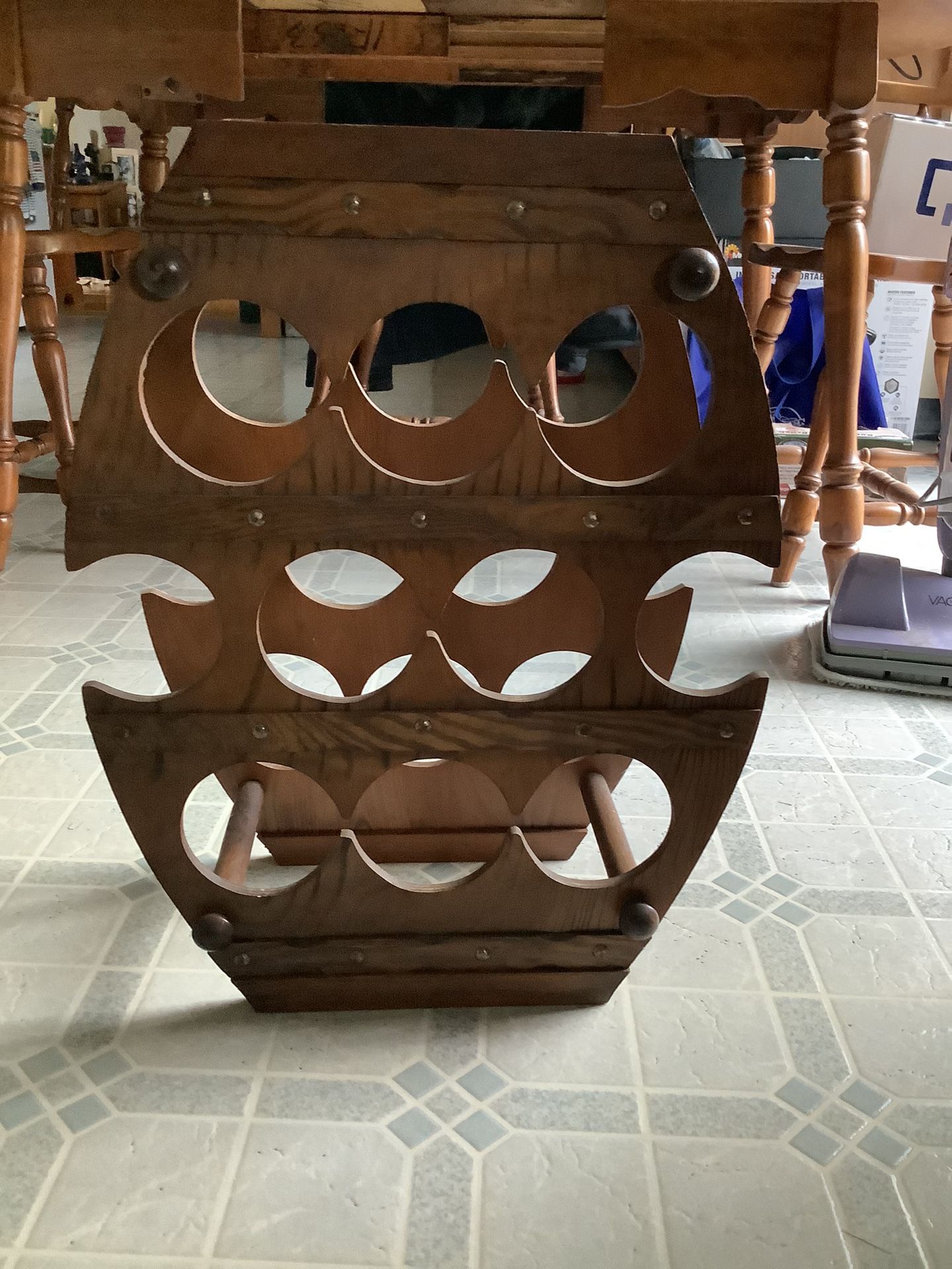 Wooden Wine Rack