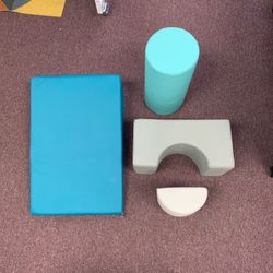 Soft a coupe blue/grey climbing cubes
