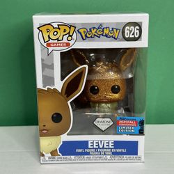 Funko Pop! Pokemon - Eevee #626 Diamond Collection - 2021 Fall Convention LE