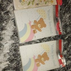 1980s Invitation Cards Lot Sealed