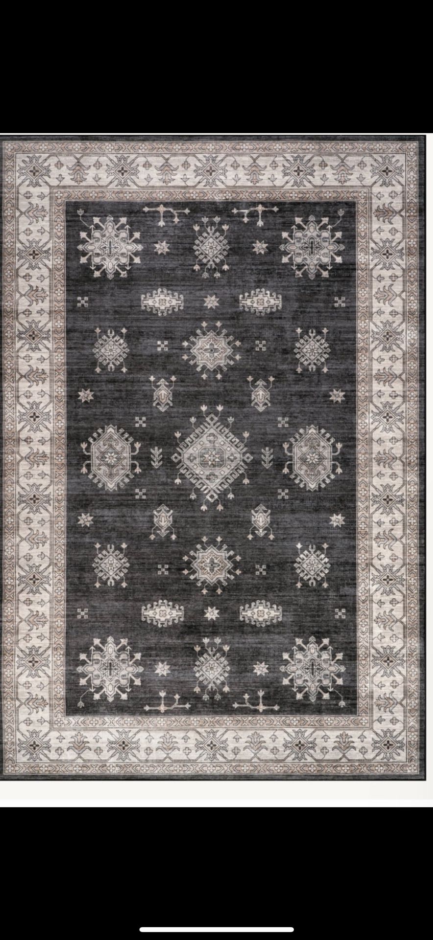 Timeless rug 8x10 used once but too large for space 