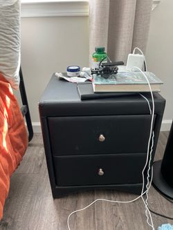 Vegan Leather Nightstand