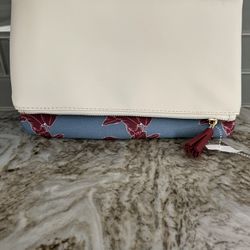 Rachel Pally Reversible Floral Bloom New Clutch