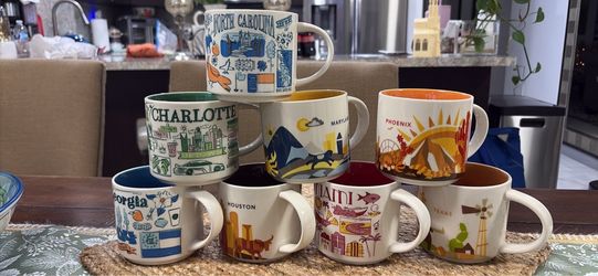 Starbucks City Mugs