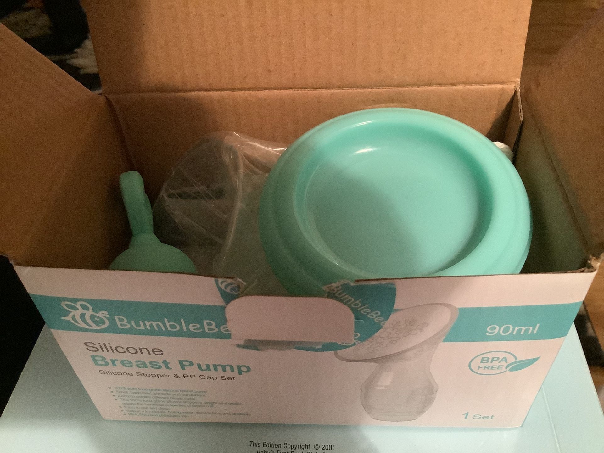 Bubble Bee Silicone Breast Pump New In Box