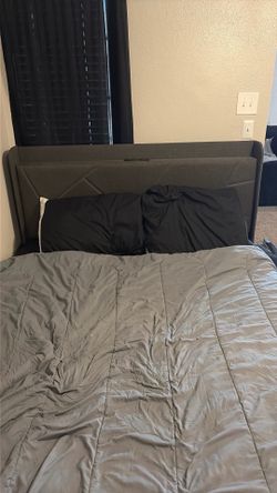Full Size Bed Frame and Mattress