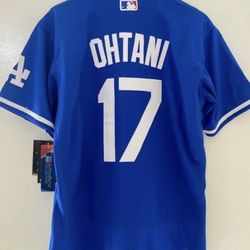 Ohtani blue jerseys men and women sizes (Brand new )