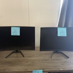 #26 Viewsonic Set Of 2 Computer Screens 